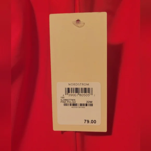 Vibrant Pink SEJOUR Trousers By Nordstrom - Picture 5 of 8